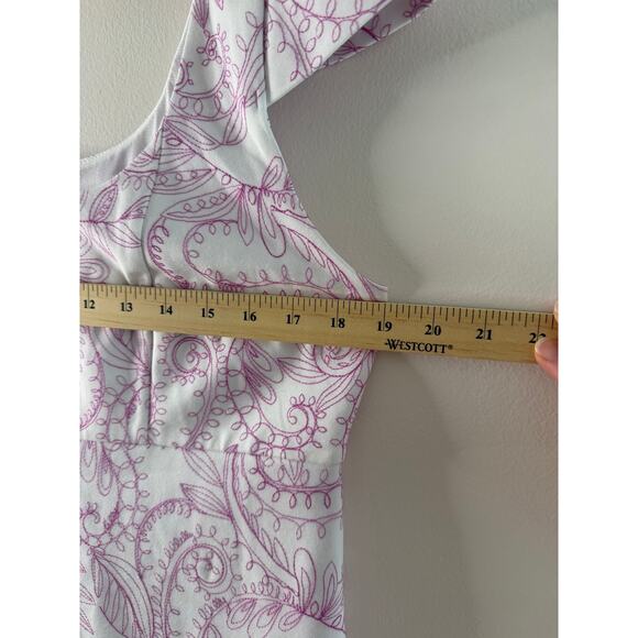 NWT Lilly Pulitzer Laurent Dress Purple Swirl Embroidery Coquette Preppy Sz 14 - Picture 8 of 10